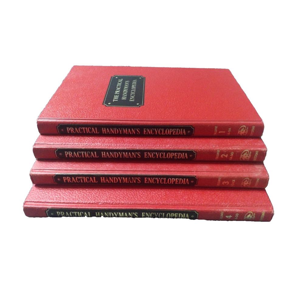 The Practical Handyman's Encyclopedia Volumes 1-4 - 1963